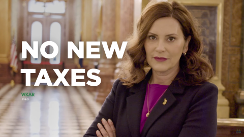 whitmer in an ad